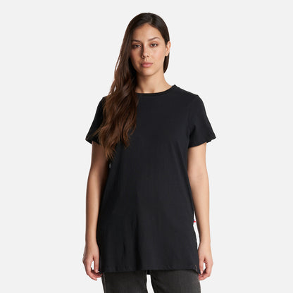 Polera Mujer Natural Negro Haka Honu