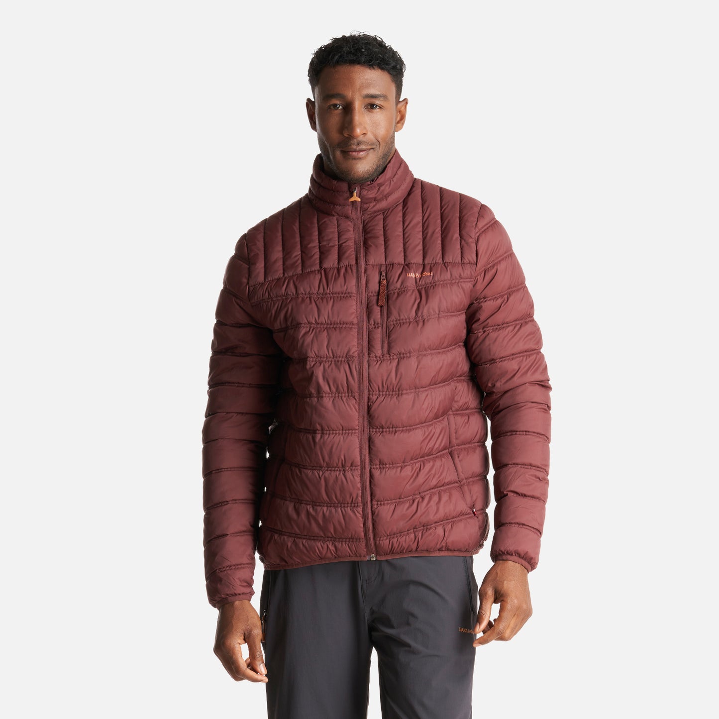 Chaqueta Hombre Ultraliviana Burdeo Haka Honu