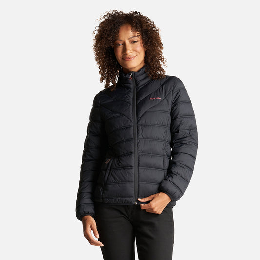 Chaqueta Mujer Ultraliviana Negro Haka Honu