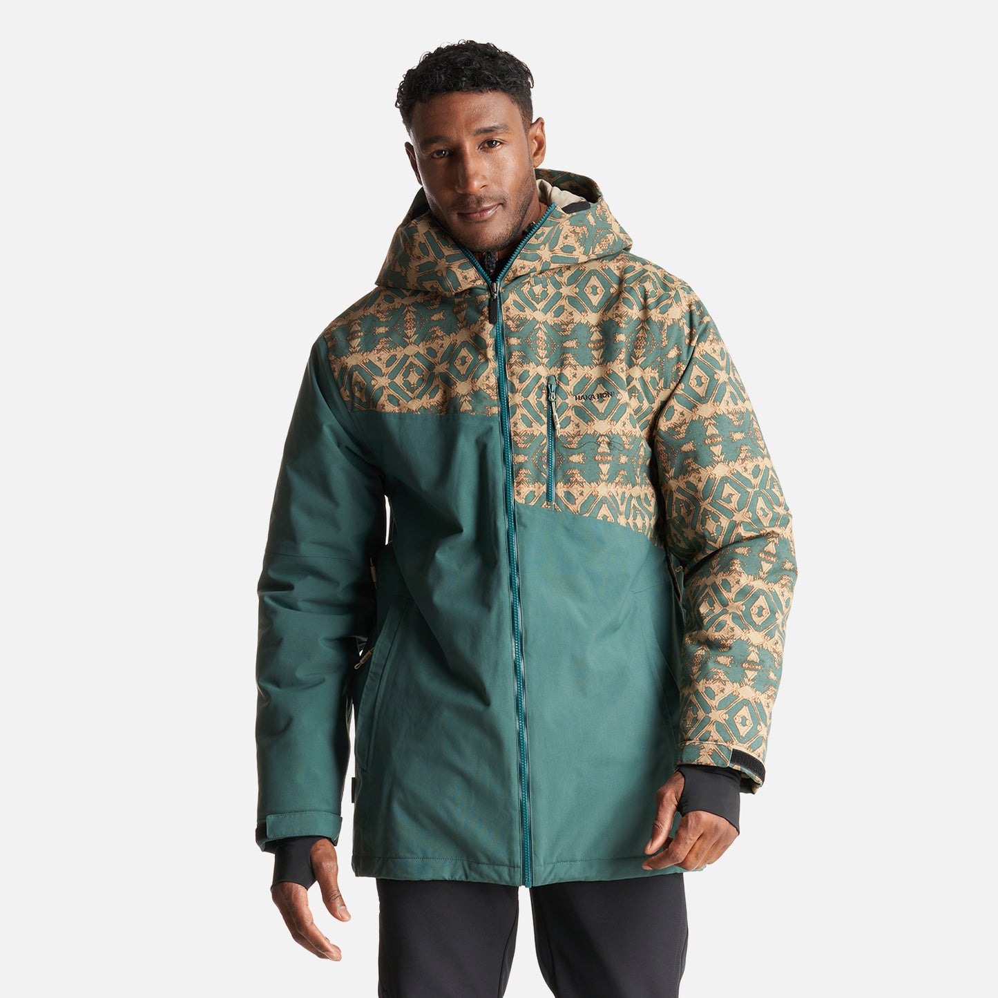 Chaqueta Hombre Yeti Verde Bosque  Haka Honu