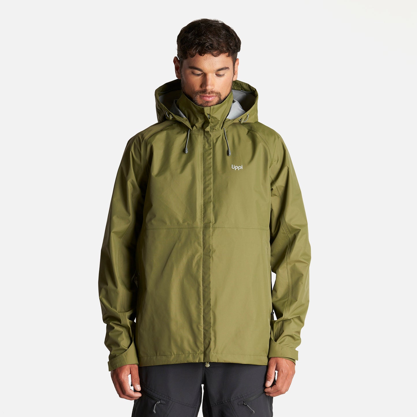 Chaqueta Hombre Alpine B-Dry Hoody Jacket Verde Lippi