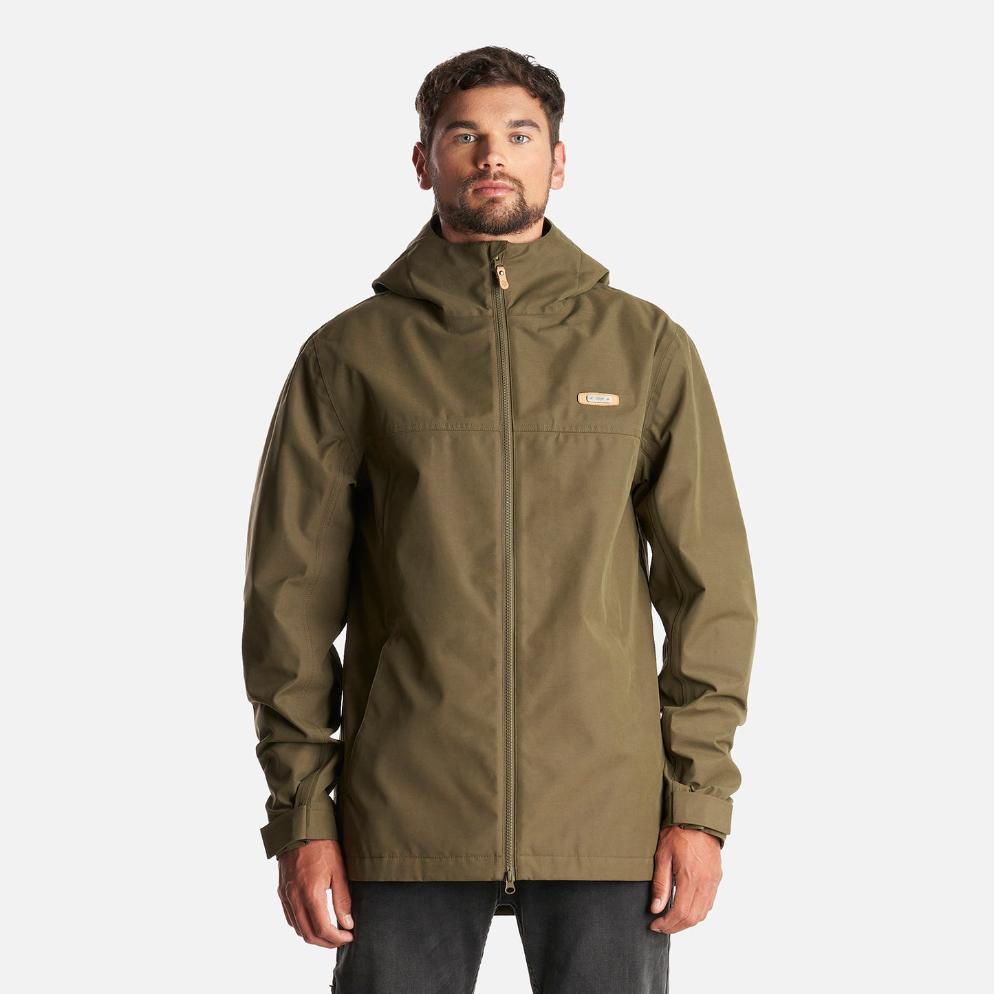 Chaqueta Hombre Citizen Warm B-Dry Hoody Jacket Verde Militar Lippi