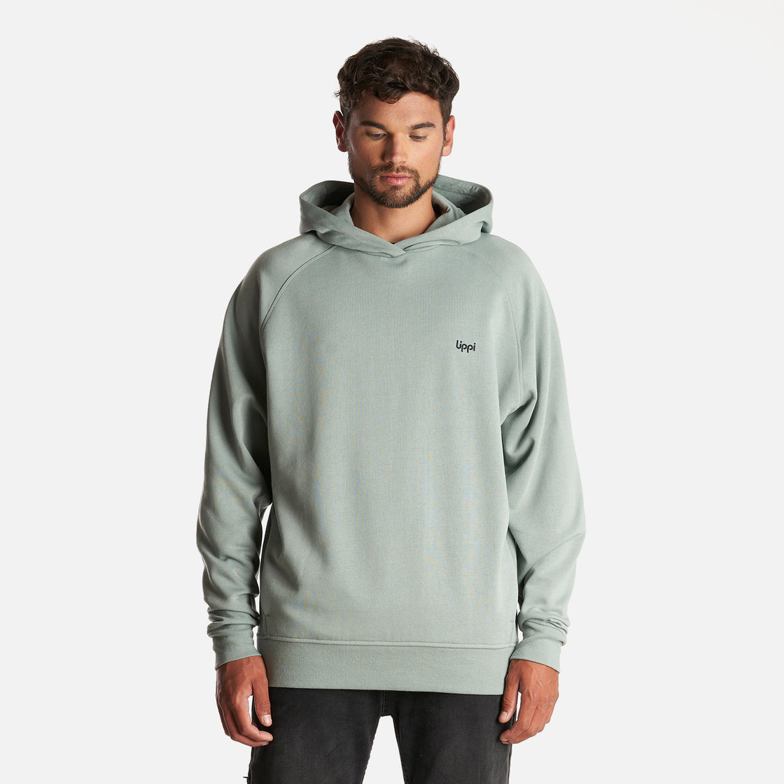 Poleron Hombre Insigne Hoody Sweatshirt Back Print Jade Lippi