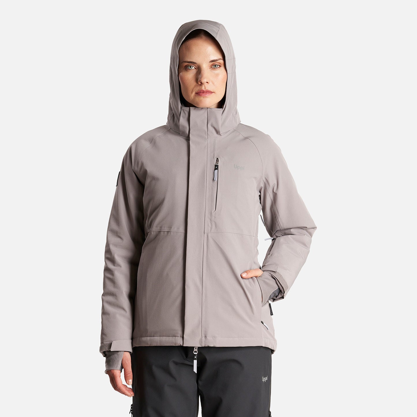 Chaqueta Mujer Andes B-Dry Hoody Jacket Malva Lippi