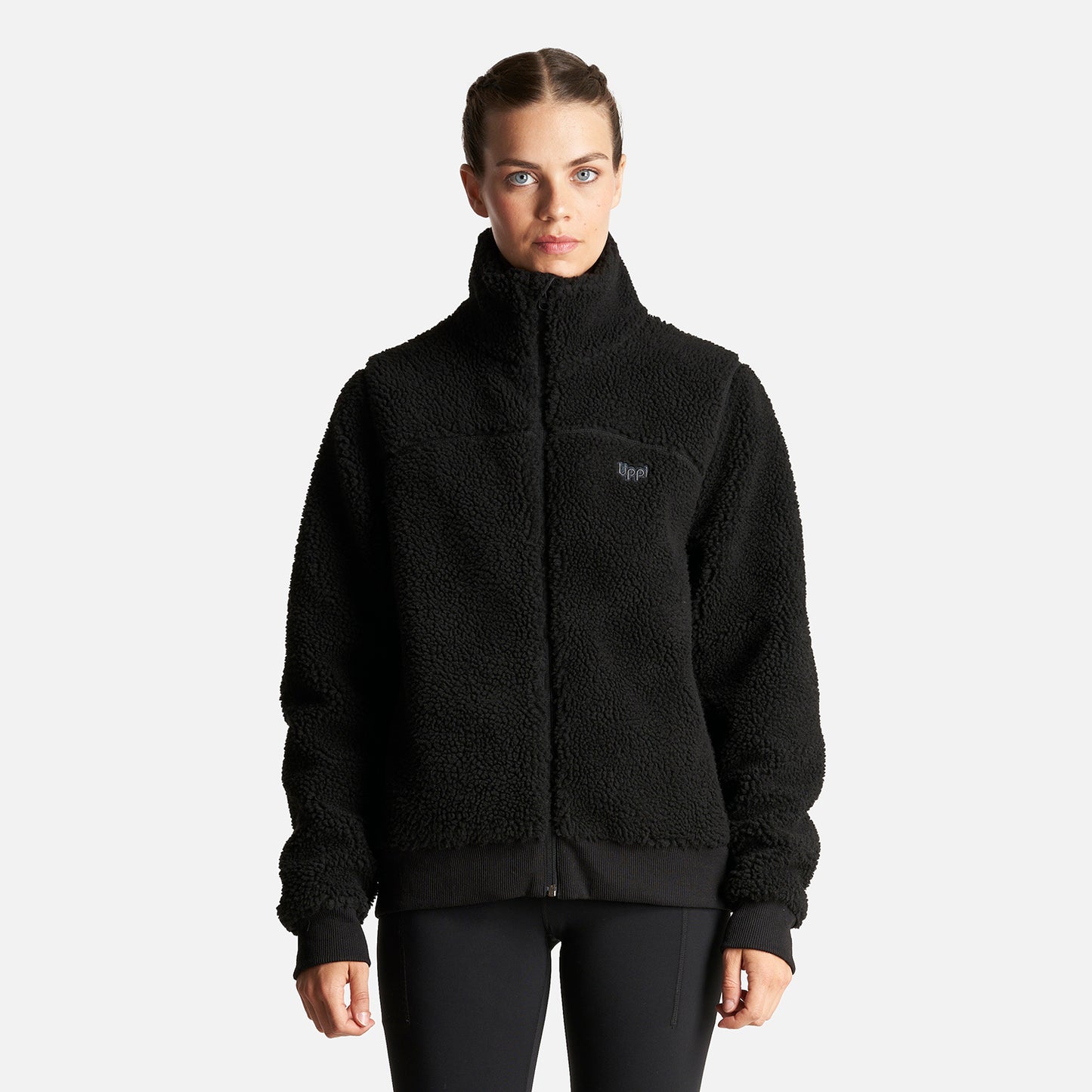 Chaqueta Mujer Glaciar Sherpa Pro Jacket Negro Lippi