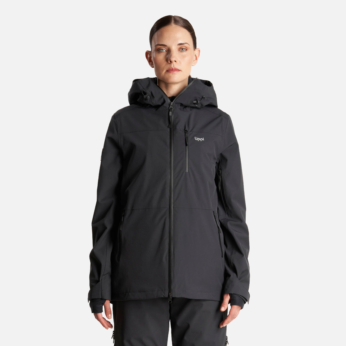 Chaqueta Mujer Sierra Nevada Light B-Dry Hoody Jacket Negro Lippi