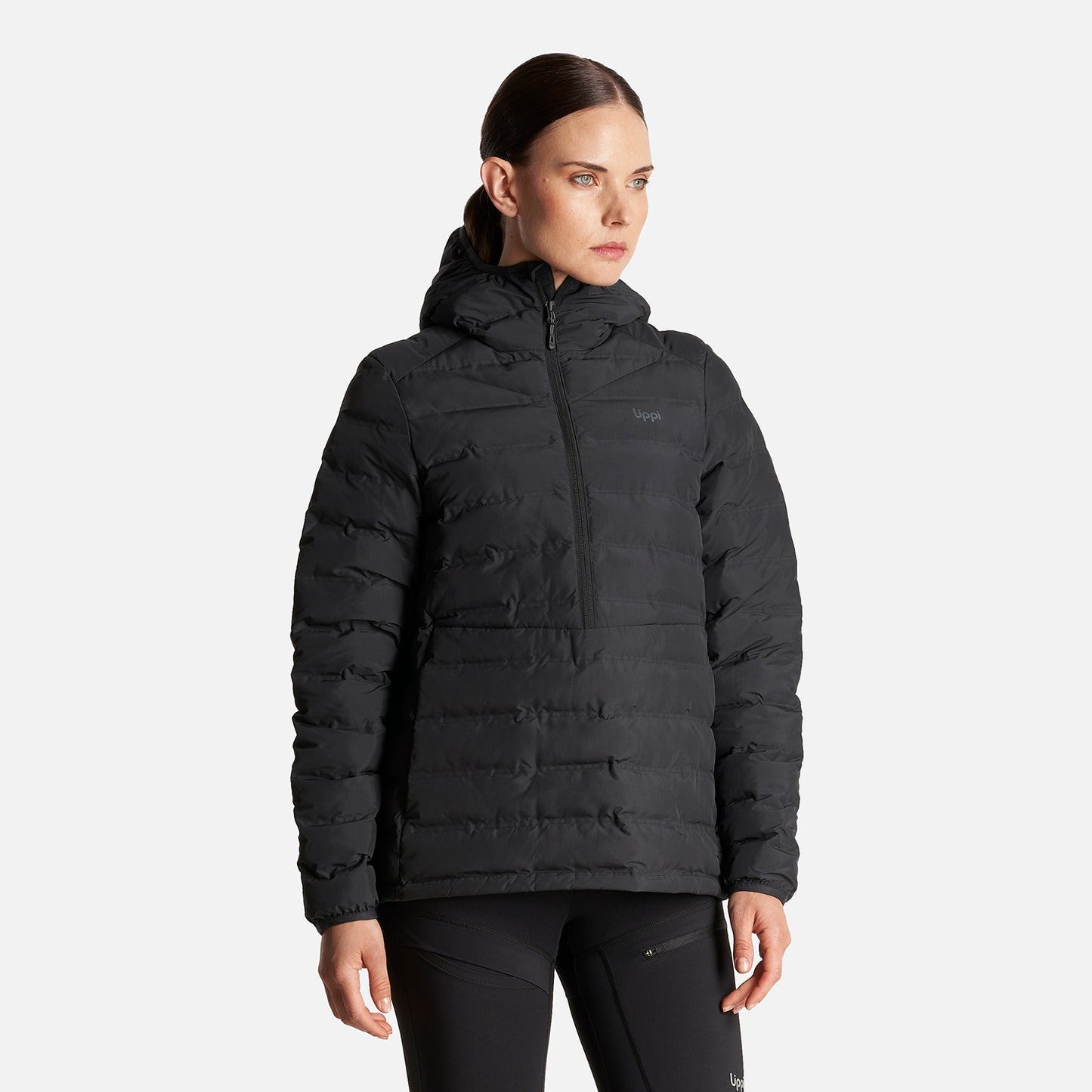 Chaqueta Mujer Snowmass Steam-Pro 14 zip Negro Lippi