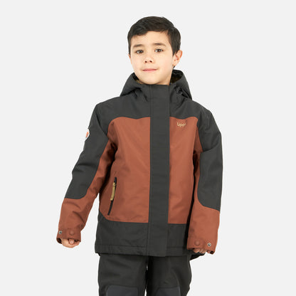 Chaqueta Niño Andes Snow B-Dry Hoody Jacket Ladrillo Lippi