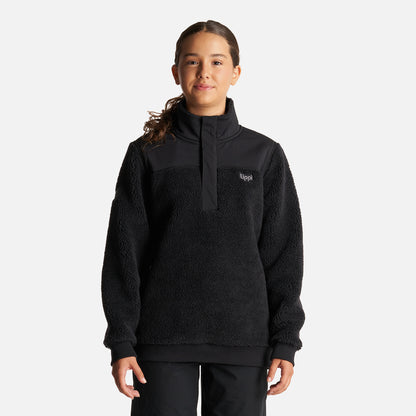 Chaqueta Teen Girl Glaciar Sherpa Pro 1/4 Zip Jacket  Negro Lippi