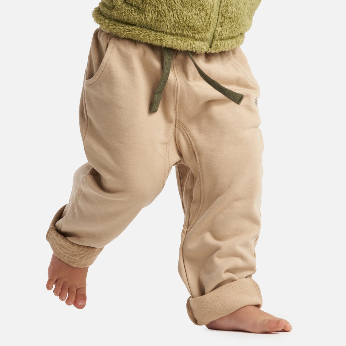 Pantalon Baby Boy Relaxed Pants Taupe Lippi