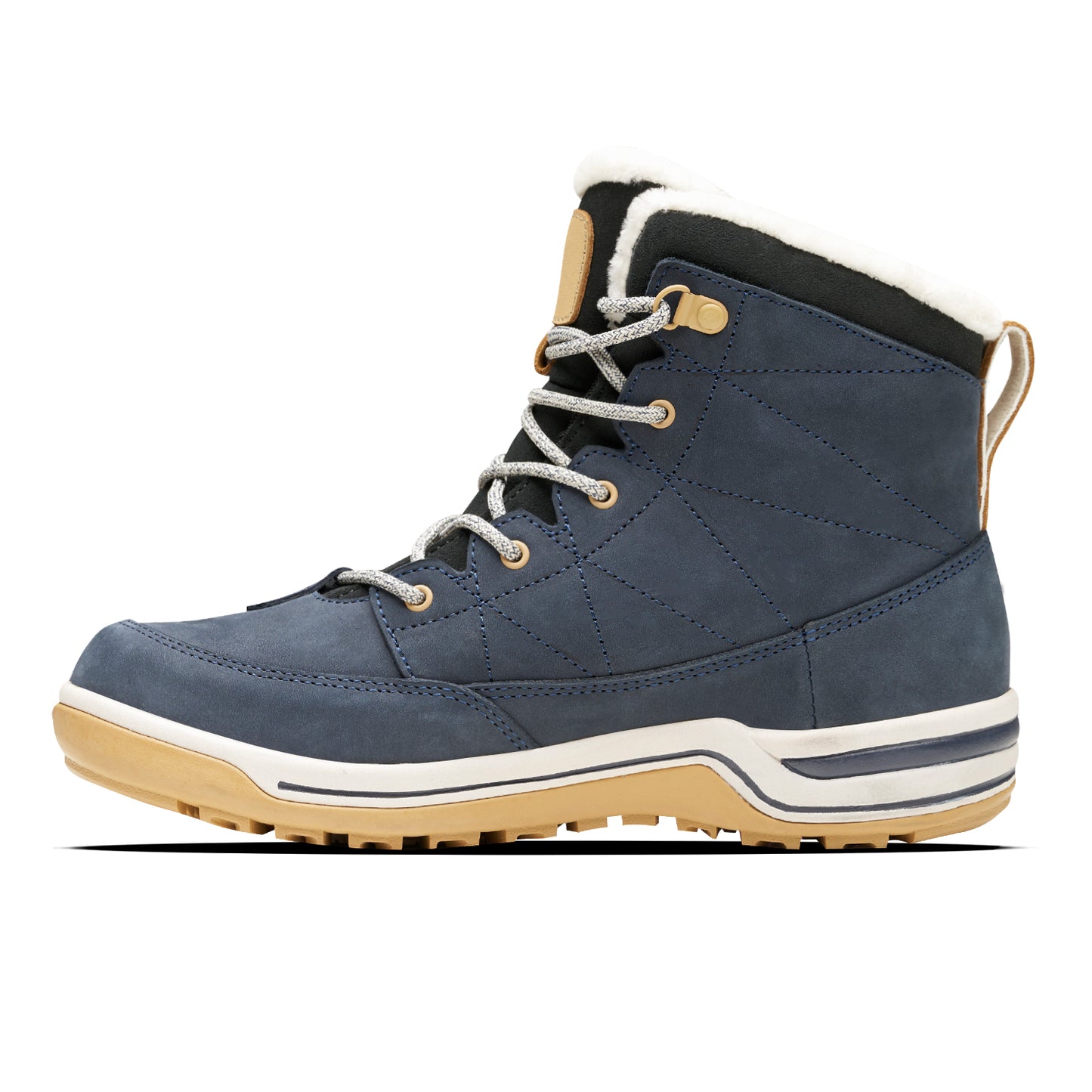 Bota Mujer Native Mid II Azul Noche Taupe Lippi