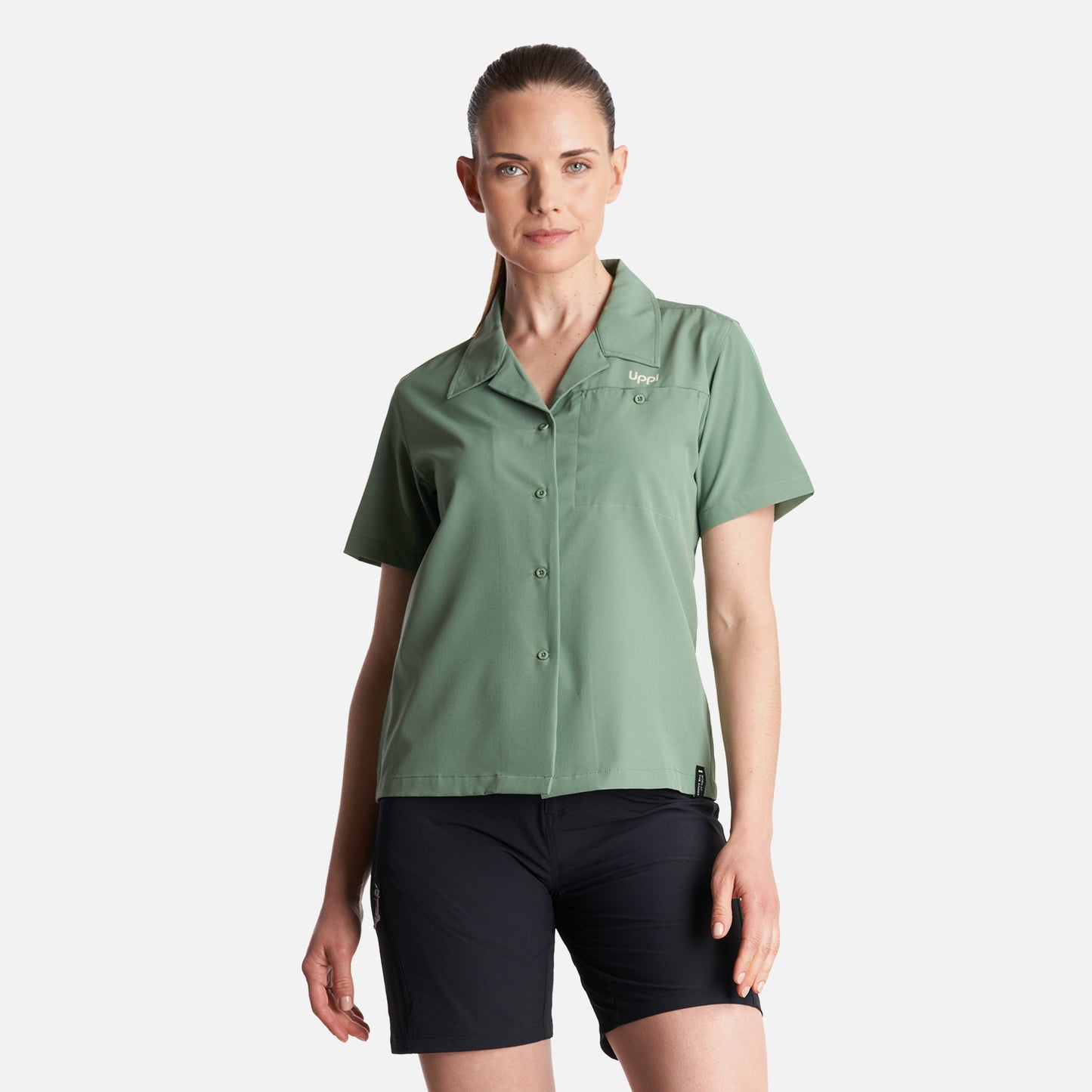 Camisa Mujer  Murallon Q- Dry Shirt Verde Claro Lippi