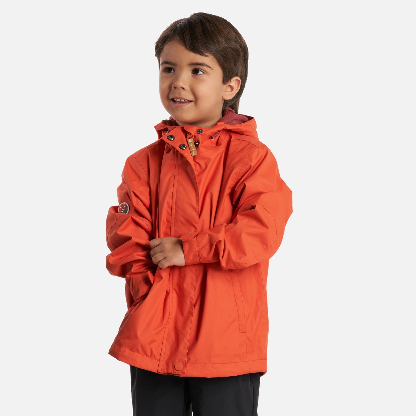 Chaqueta Niño Blizzard B-Dry Hoody Jacket Naranjo Oscuro Lippi