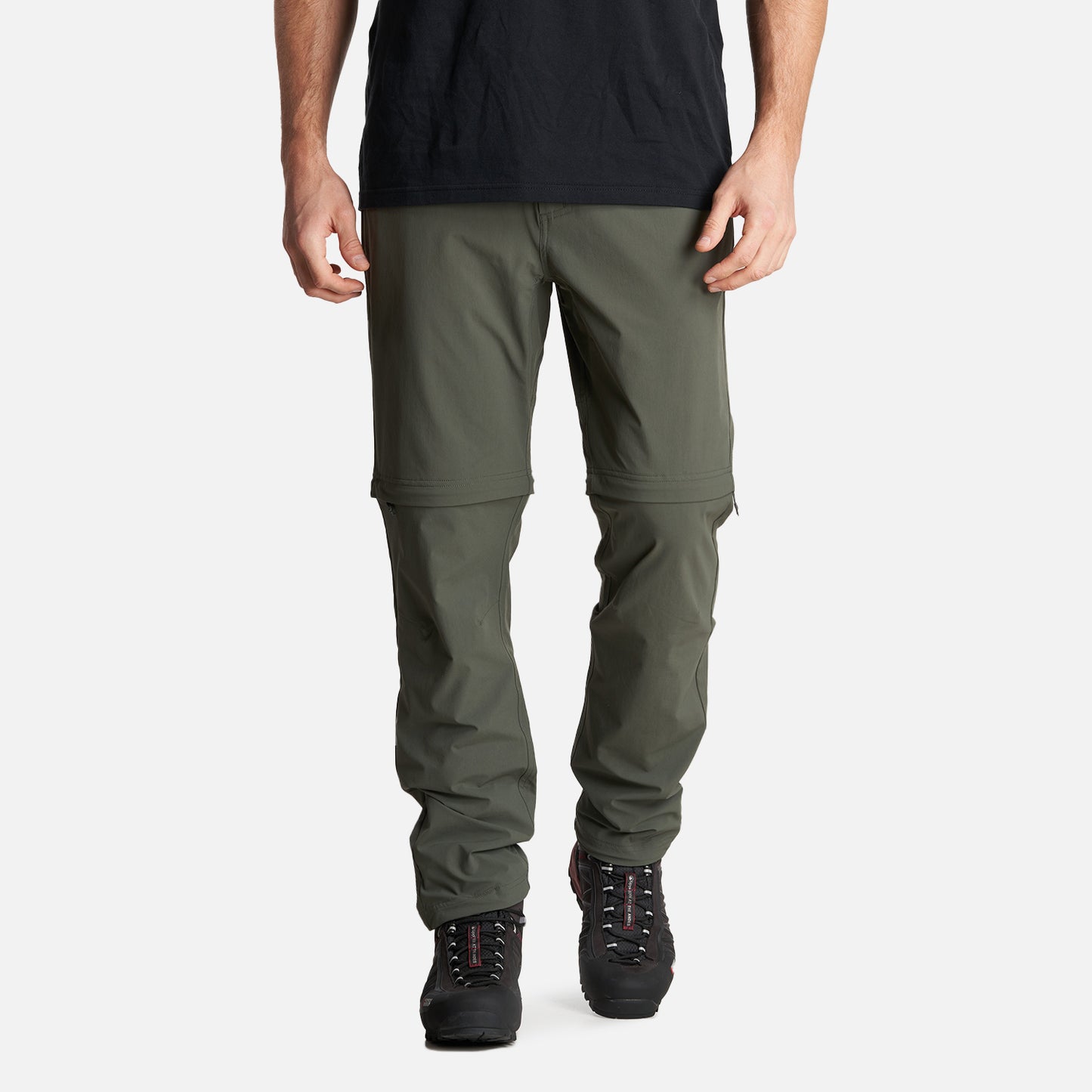 Pantalon Hombre Lennox Q-Dry Mix-2 Pants Verde Militar Lippi