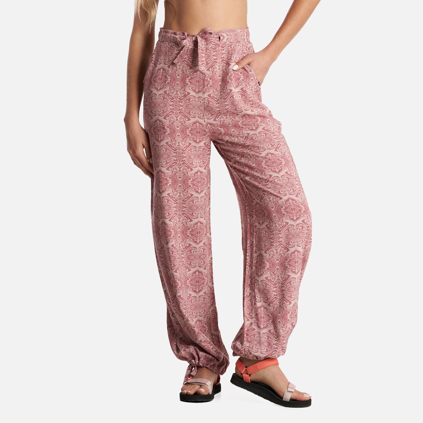 Pantalon Mujer Jipon Print Rosado Haka Honu