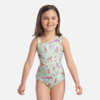 Traje de Baño Niña Watazo Menta Haka Honu