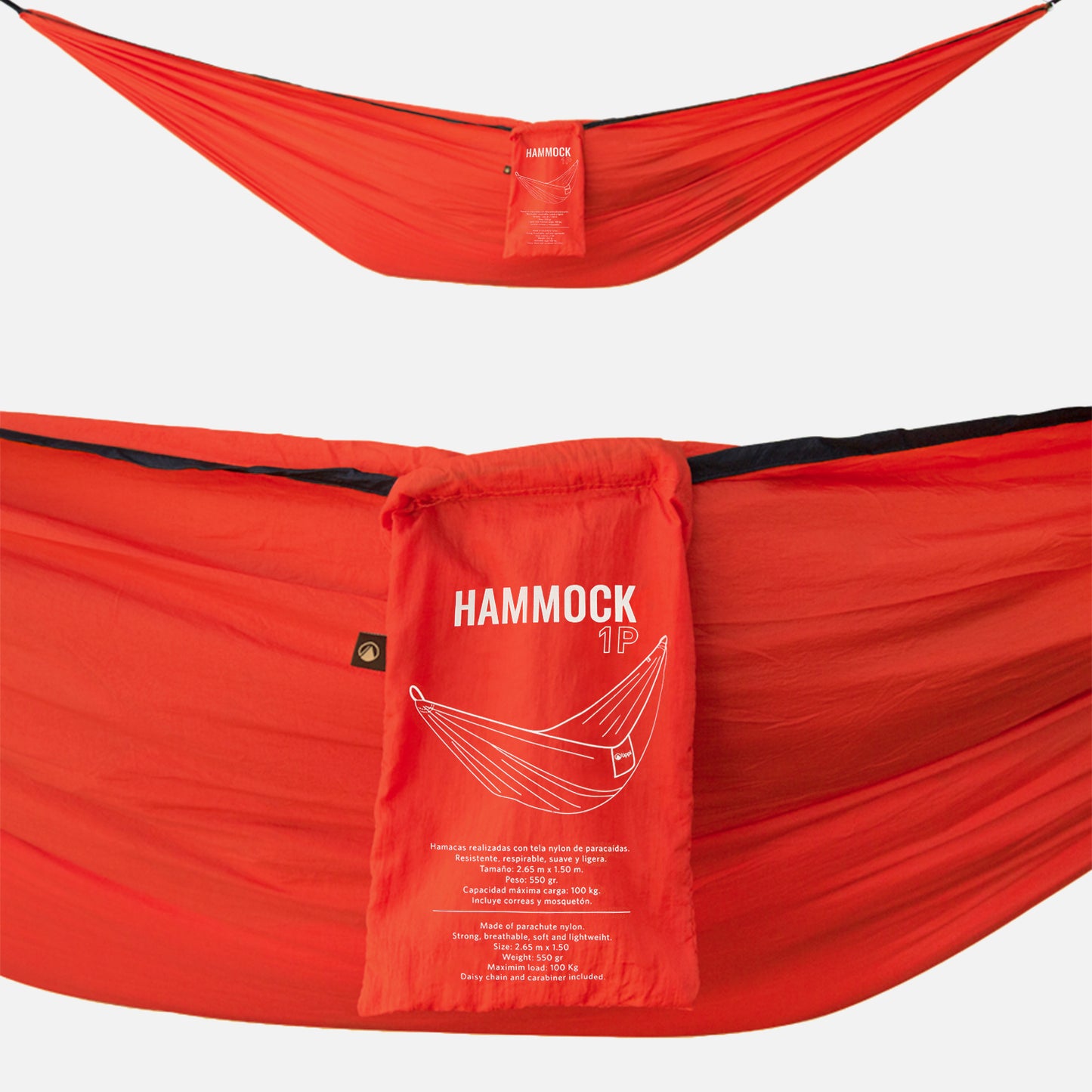 Hamaca B-Light Hammock Rojo Lippi