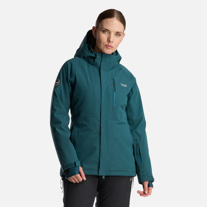 Chaqueta Mujer Andes B-Dry Hoody Jacket Verde Bosque Lippi