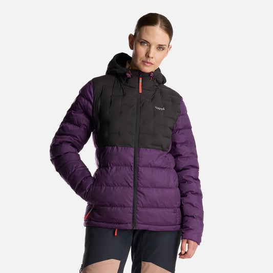 Chaqueta Mujer Bazpur EVO Down Hoody Jacket Morado Lippi