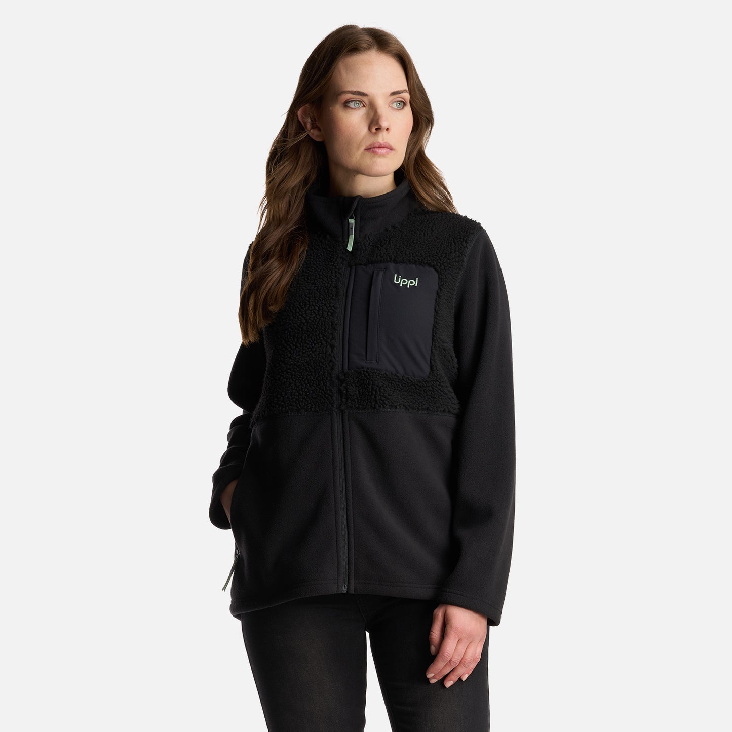 Chaqueta Mujer Macizo Sherpa Pro Jacket Negro Lippi