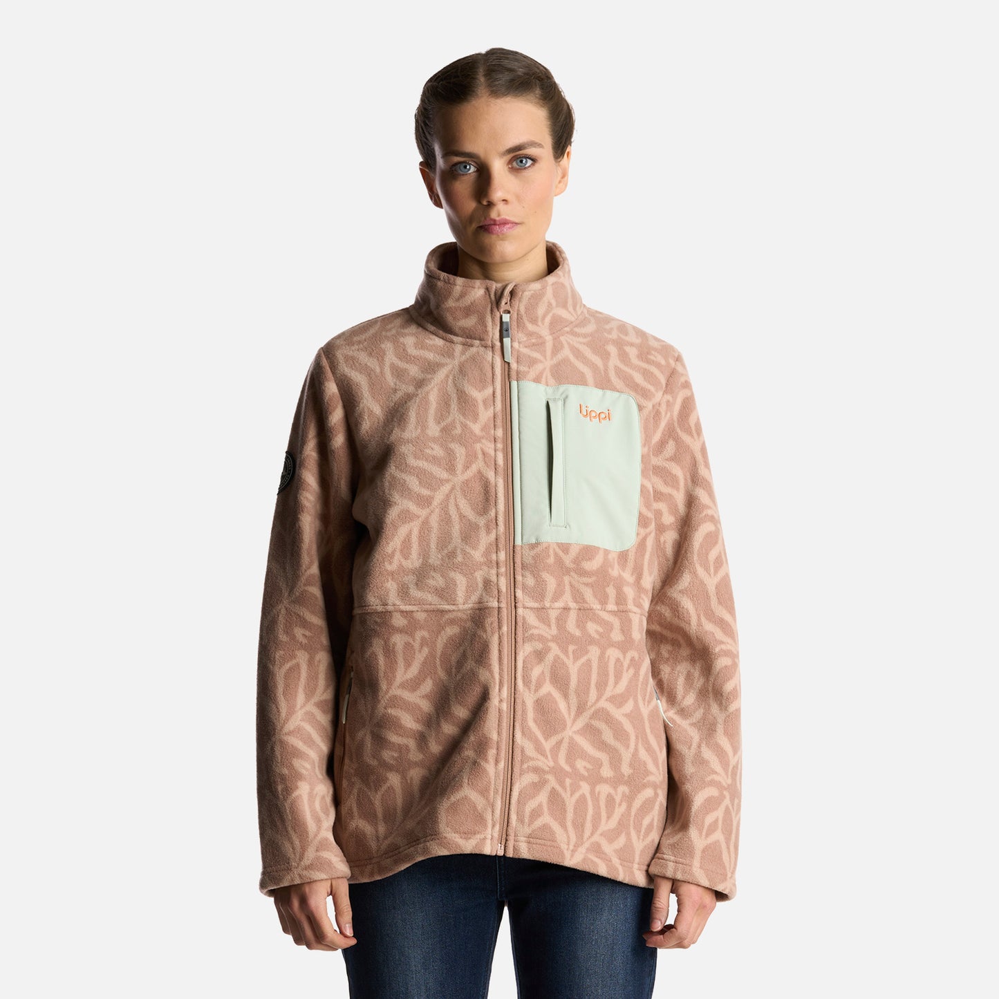 Chaqueta Mujer Macizo Sherpa Pro Jacket Print rosa Lippi