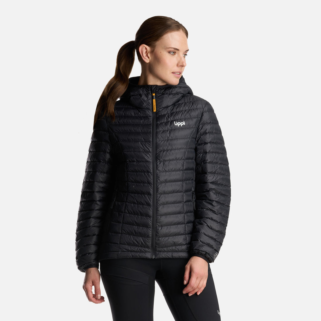 Chaqueta Mujer Peak Down Hoody Jacket Negro Lippi