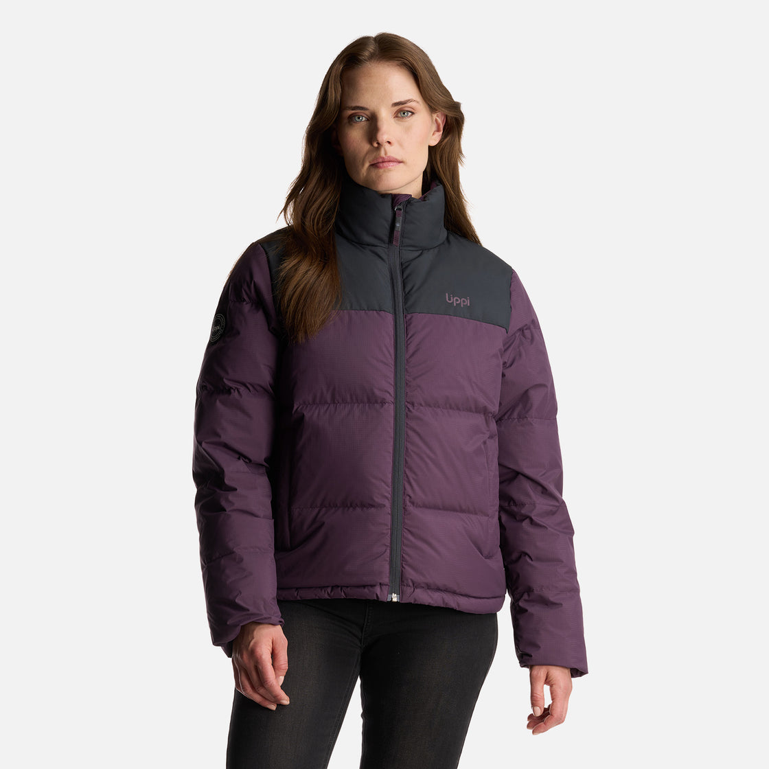 Chaqueta Mujer Urban Down Jacket Morado Oscuro Lippi