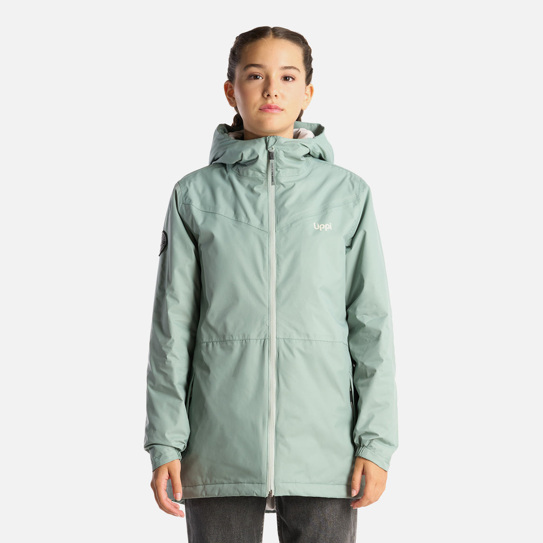 Chaqueta Teen Girl Cold Place B-Dry Hoody Jacket Jade Lippi