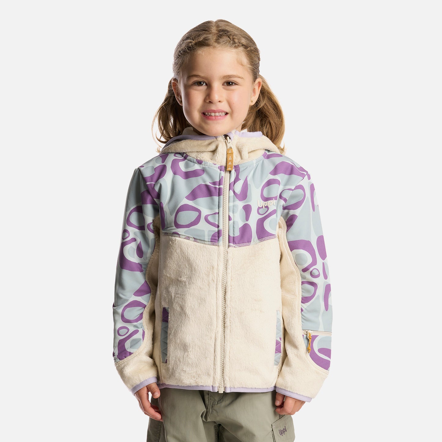 Chaqueta Niña Grillo Therm-Pro Hoody Jacket Crema Lippi