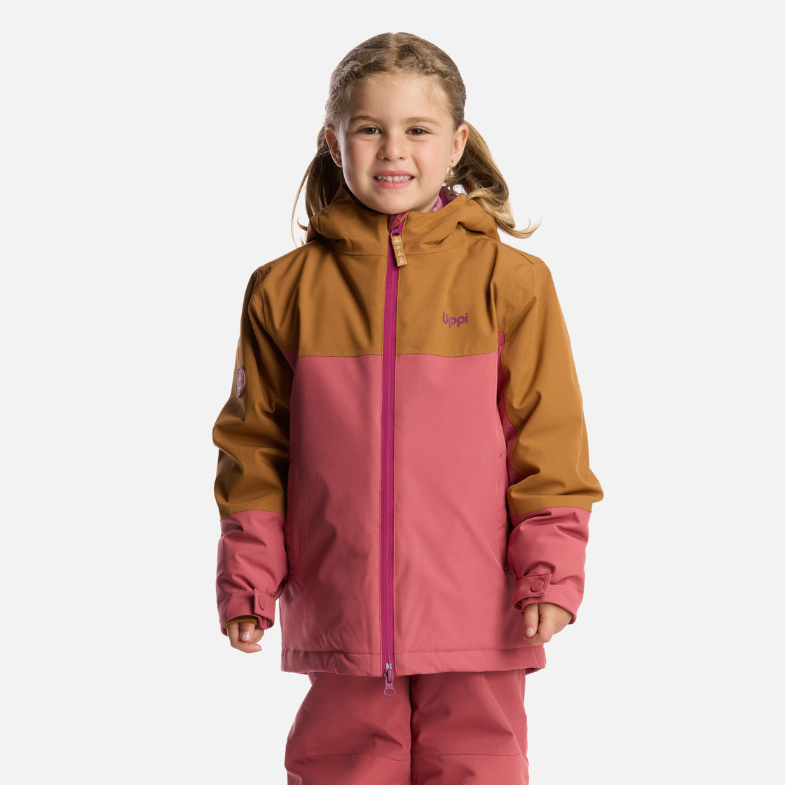 Chaqueta Niña Sierra Nevada B-Dry Steam-Pro Hoody Jacket Rosa Oscuro Lippi