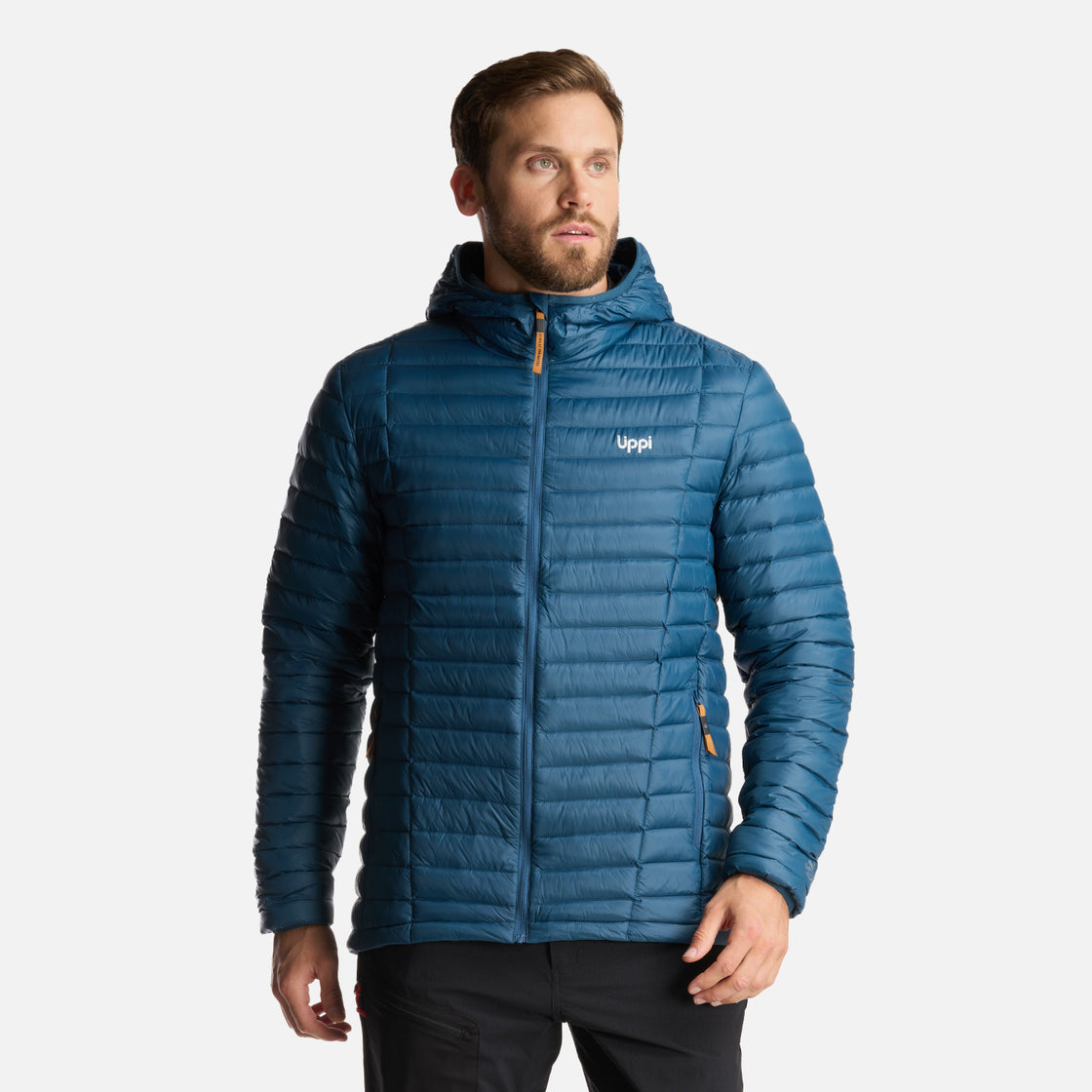 Chaqueta Hombre Peak Down Hoody Jacket Petroleo Lippi