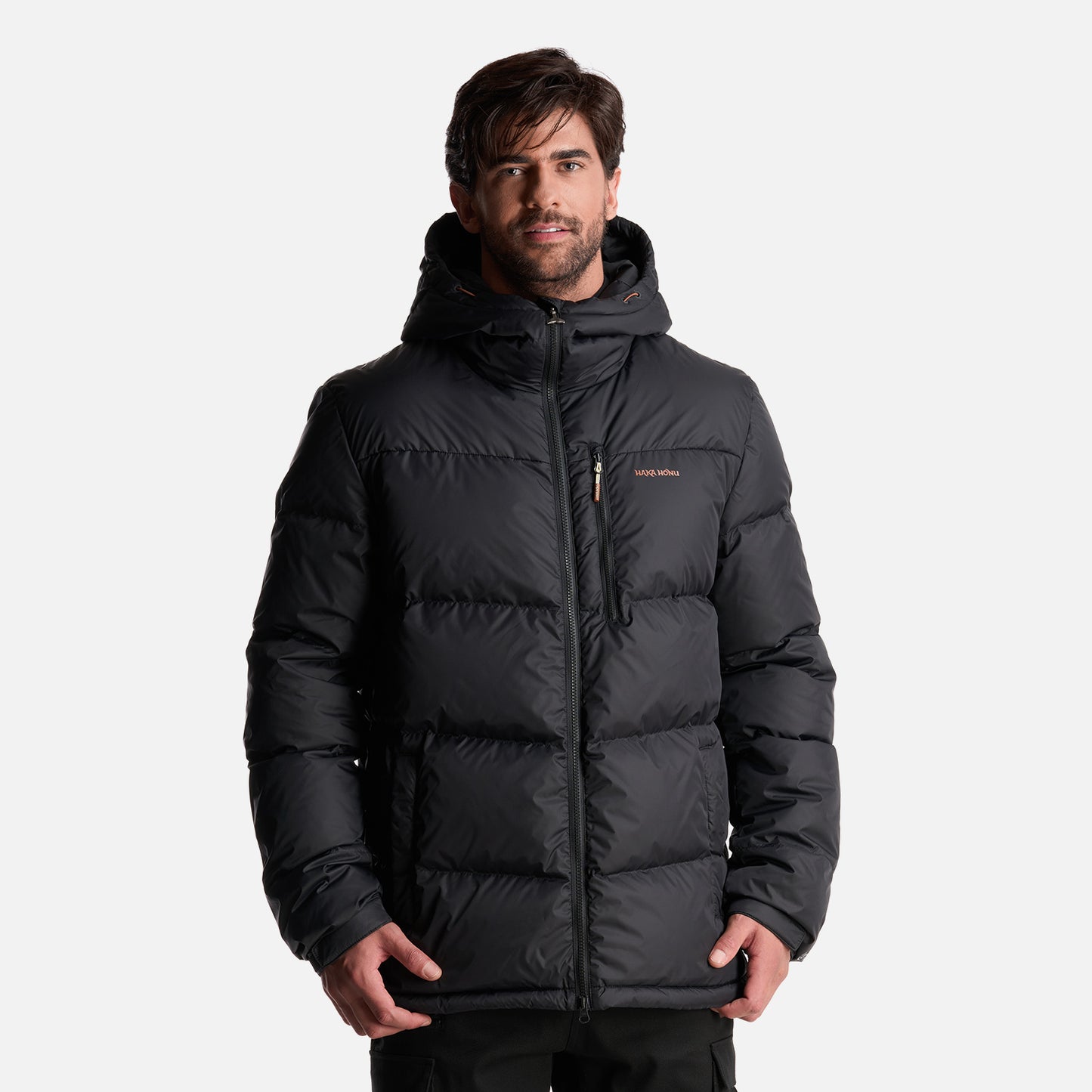 Chaqueta Hombre Campo Base Negro Haka Honu