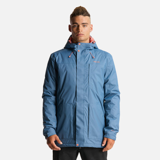 Chaqueta Hombre Terranova Azul Piedra Haka Honu