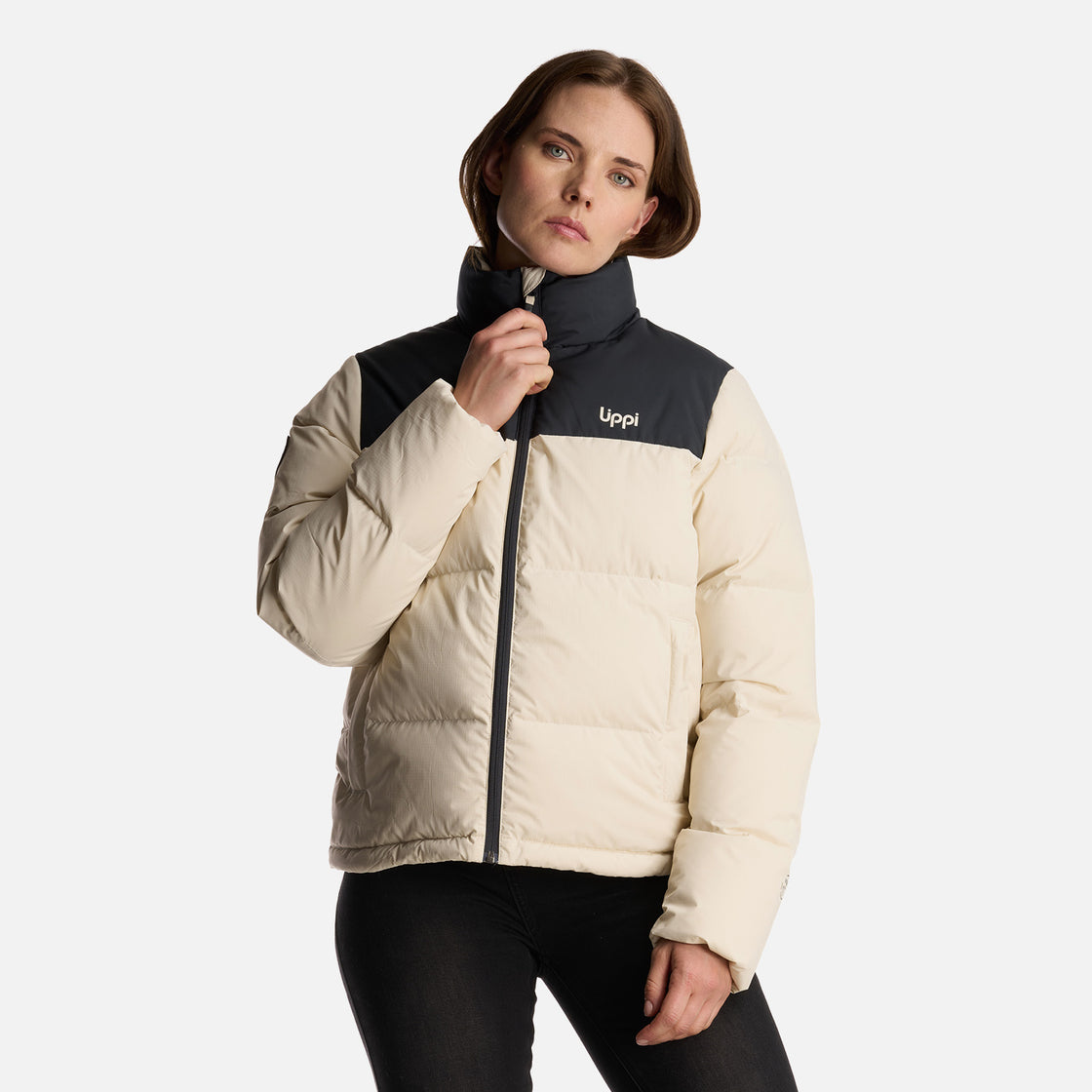 Chaqueta Mujer Urban Down Jacket Crema Lippi