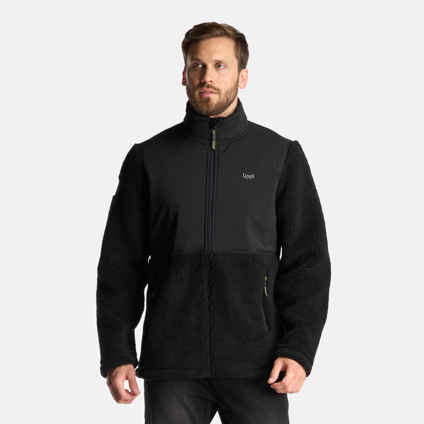 Chaqueta Hombre Glaciar Sherpa-Pro Jacket Negro Lippi