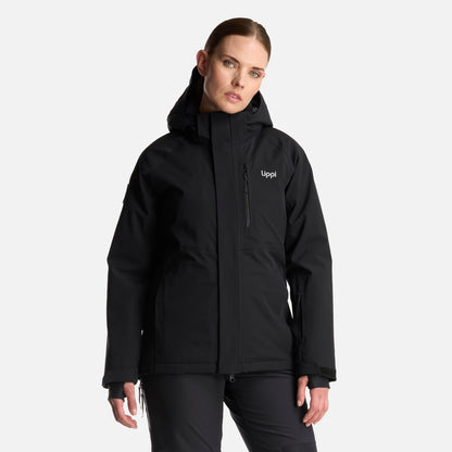 Chaqueta Mujer Andes B-Dry Hoody Jacket Negro Lippi