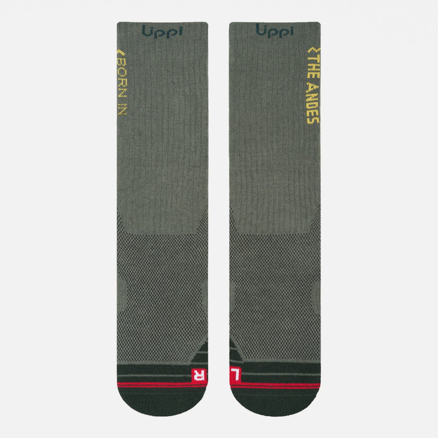 Calcetines Hombre Trekking Light Socks Verde Musgo Lippi