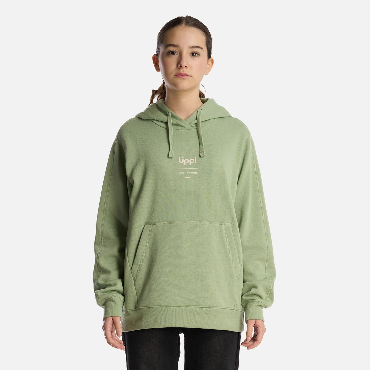 Polerón Teen Girl Ulmo Mid Point Hoody Sweatshirt Jade Lippi