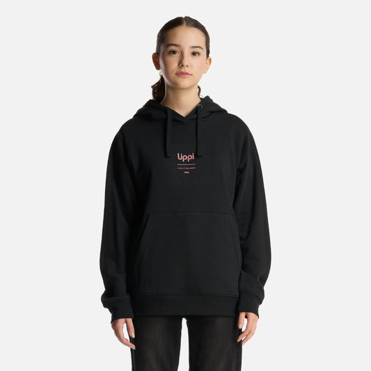 Polerón Teen Girl Ulmo Mid Point Hoody Sweatshirt Negro Lippi