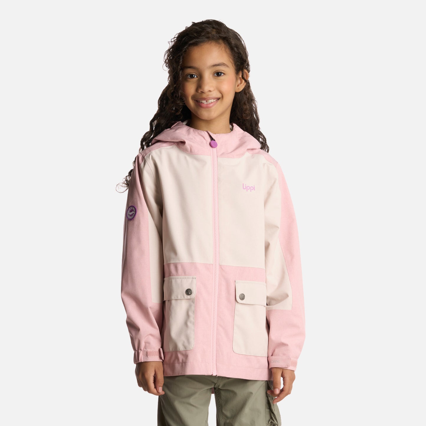 Chaqueta Niña FirePlace B-Dry Jacket Rosado Lippi