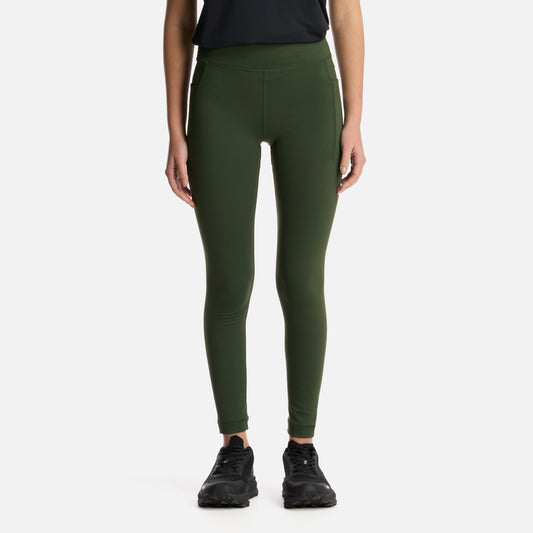 Calza Teen Girl In-Action Sport Leggings Verde Militar Lippi