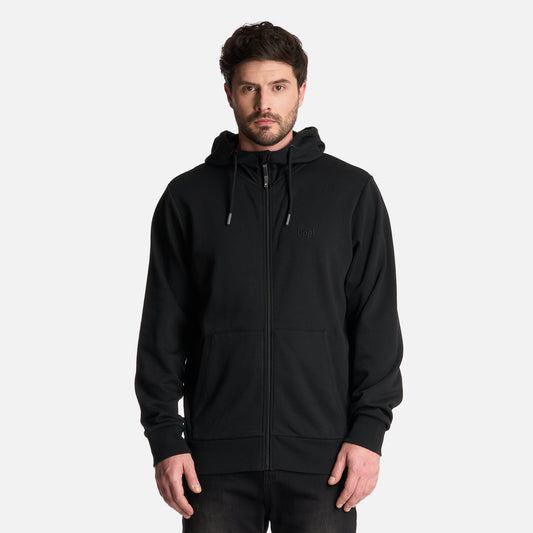 Polerón Hombre Ulmo Full Zip Hoody Sweatshirt Negro Lippi