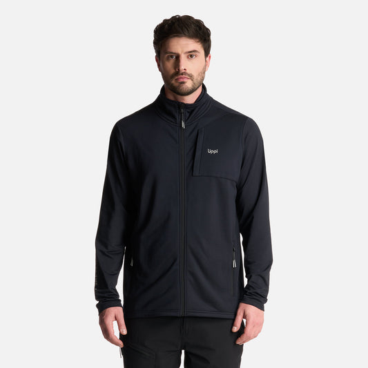 Polerón Hombre Dawson Nano-F Full Zip Negro Lippi