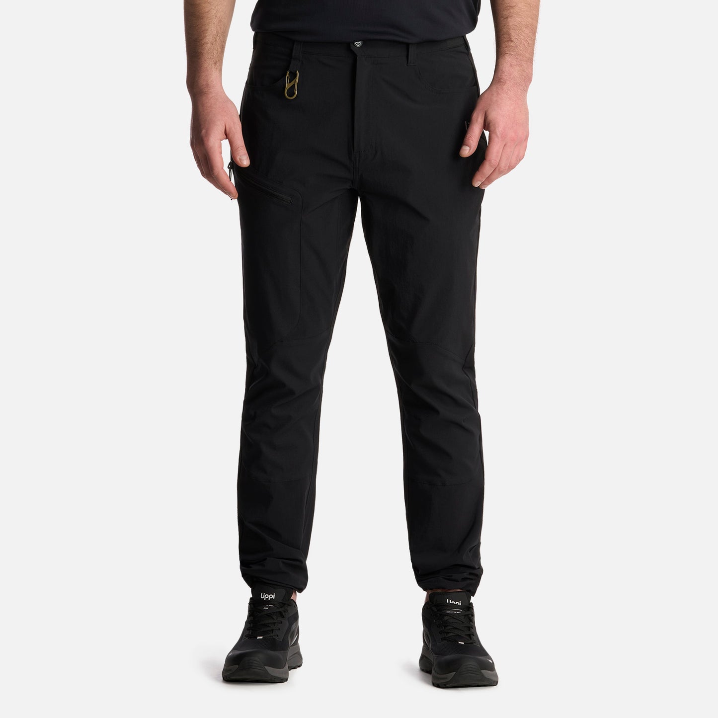 Pantalón Hombre Lennox Q-Dry Slim Fit Pants Negro Lippi