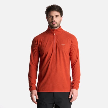 Polerón Hombre Jacaranda Nano-F 14 Zip Terracota Lippi