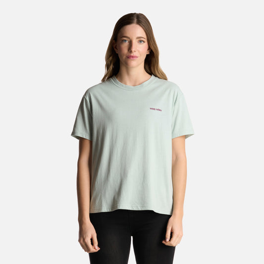 Polera Mujer Polo Gris Claro Haka Honu