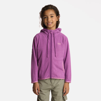 Polerón Niña Stripes Nano-F Full Zip Hoody Morado Lippi