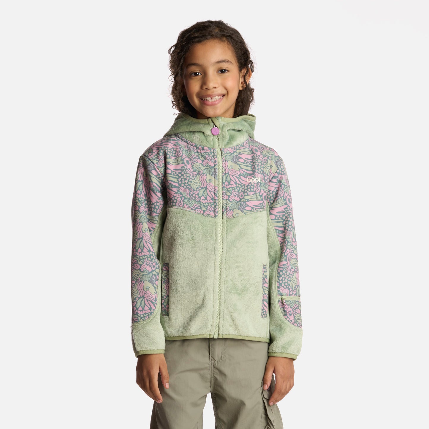 Chaqueta Niña Grillo Therm-Pro Hoody Jacket Jade Lippi