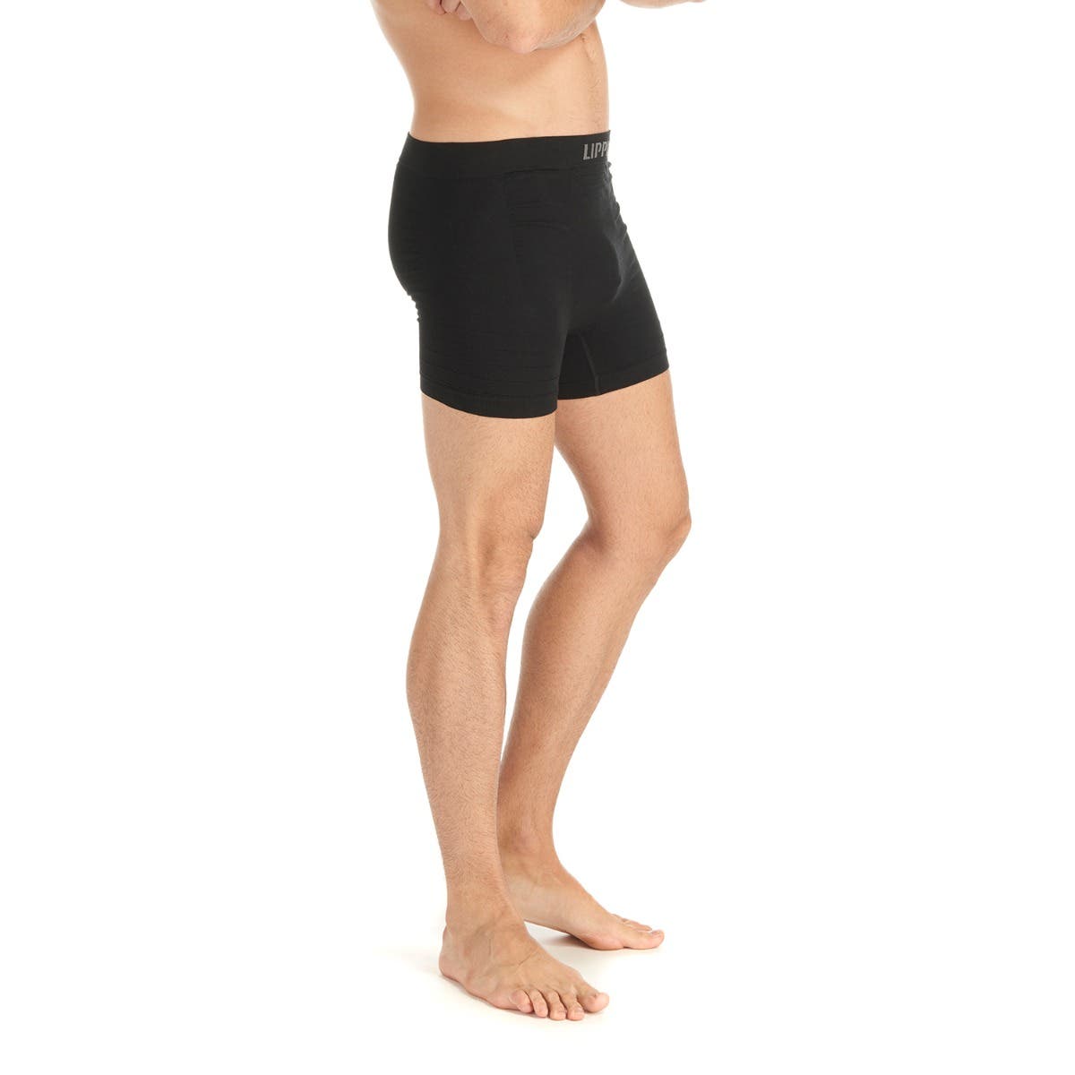 Ropa Interior Hombre Pack Skintec Seamless Boxer Negro y Gris Oscuro Lippi