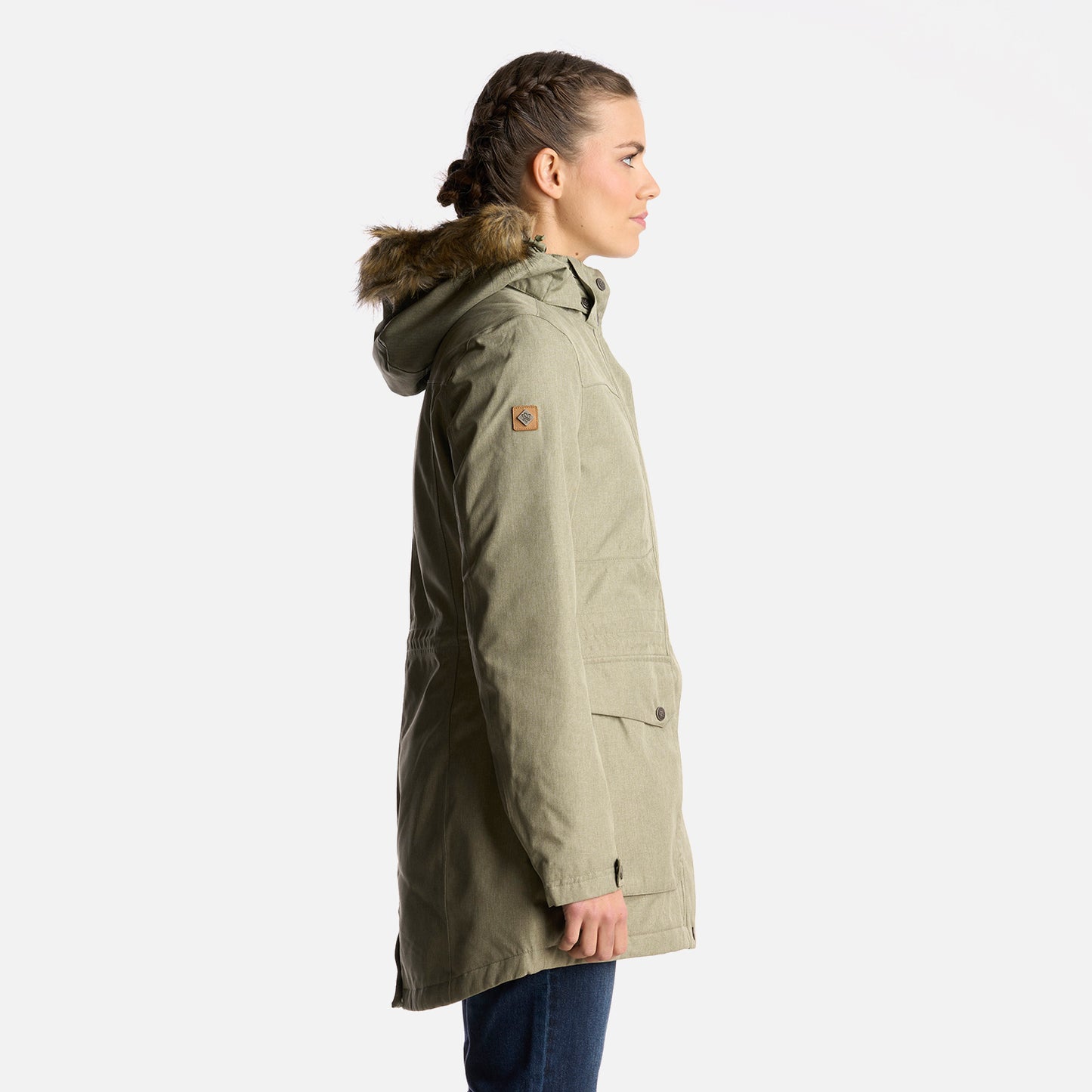 Chaqueta Mujer Roble B-Dry Hoody Jacket Laurel Lippi